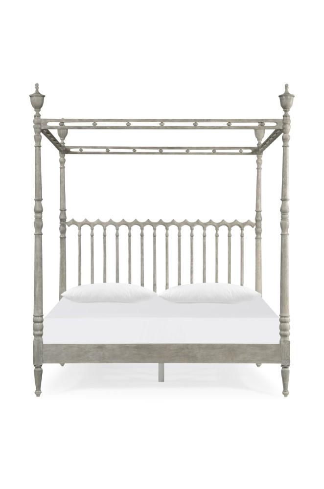 Jonathan Charles Fine Furniture - William Yeoward Country House Chic Morris Grey Oak US King Bed - 530090-USK-GYO veiw 2