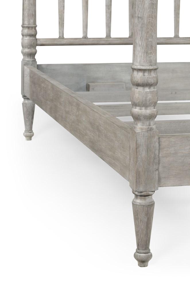 Jonathan Charles Fine Furniture - William Yeoward Country House Chic Morris Grey Oak US King Bed - 530090-USK-GYO veiw 3