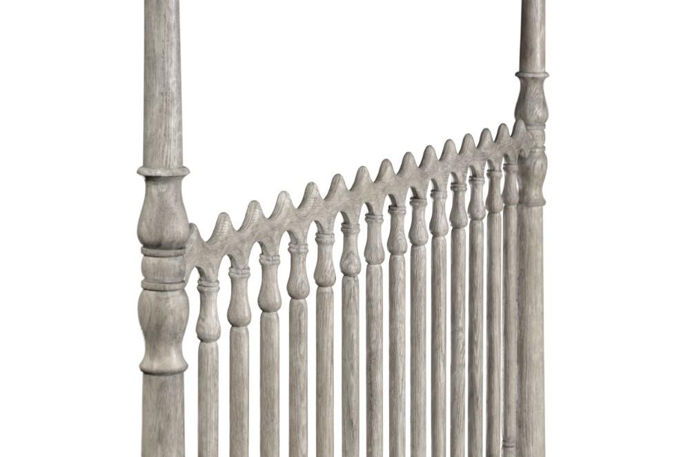 Jonathan Charles Fine Furniture - William Yeoward Country House Chic Morris Grey Oak US King Bed - 530090-USK-GYO veiw 4