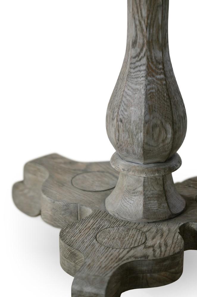 Jonathan Charles Fine Furniture - William Yeoward Country House Chic Overbury Grey Oak Table - 530020-GYO veiw 5