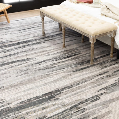 Karastan - Abruzzi Granite 2' 6" x 8' Area Rug - R1288 945 030096 IP view 5