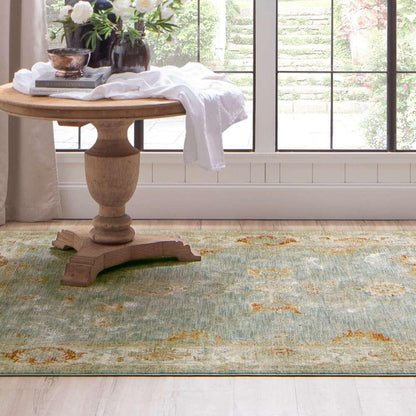 Karastan - Adalia Amasya Blue 7 10in x 10 3in Area Rug - RG849-048-094123-IP veiw 4