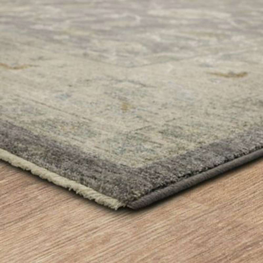 Karastan - Adalia Kahta Dark Grey 6 7in x 9 6in Area Rug - RG850-078-079114-IP veiw 3