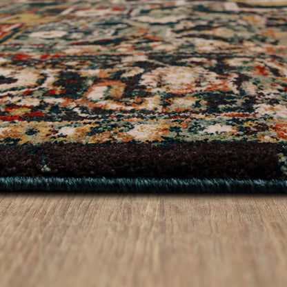 Karastan - Alcantara Sapphire 5' 3" x 7' 10" Area Rug - 90807 50130 063094 IR view 6