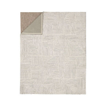 Karastan - Algiers Black/white 6' x 9' Area Rug - R1103 3512 072108 DJ view 2