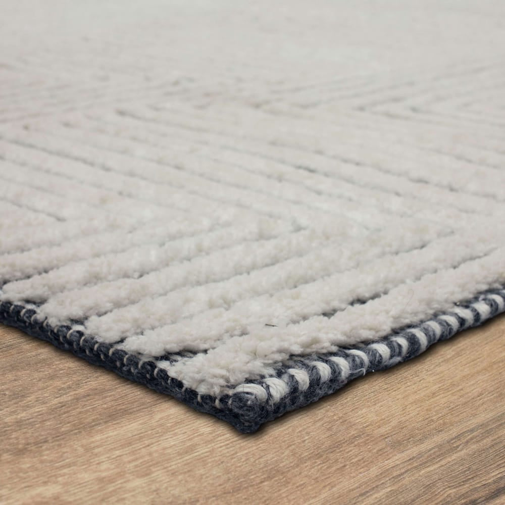 Karastan - Algiers Black/white 6' x 9' Area Rug - R1103 3512 072108 DJ view 3