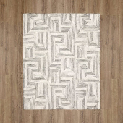 Karastan - Algiers Black/white 8' x 10' Area Rug - R1103 3512 096120 DJ view 7