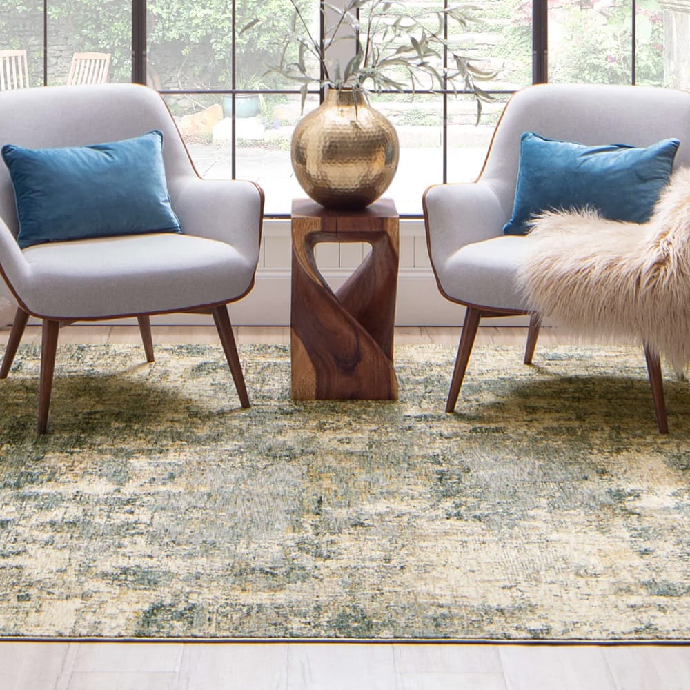 Karastan - Ankara Grey 5' x 7' 6" Area Rug - RG842 131 060090 IP view 8