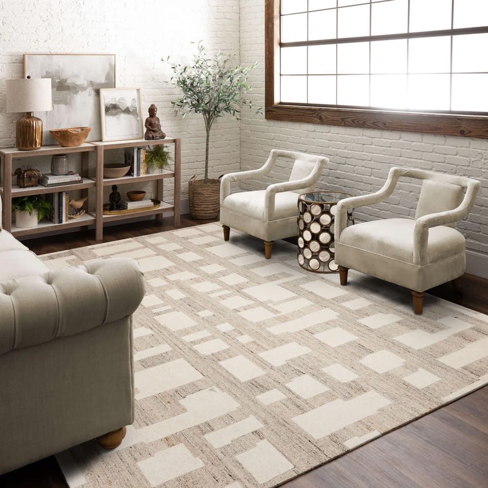 Karastan - Ardsley Place Ivory Natural 9' x 10' Area Rug - R1417 1043 108144 IR view 9