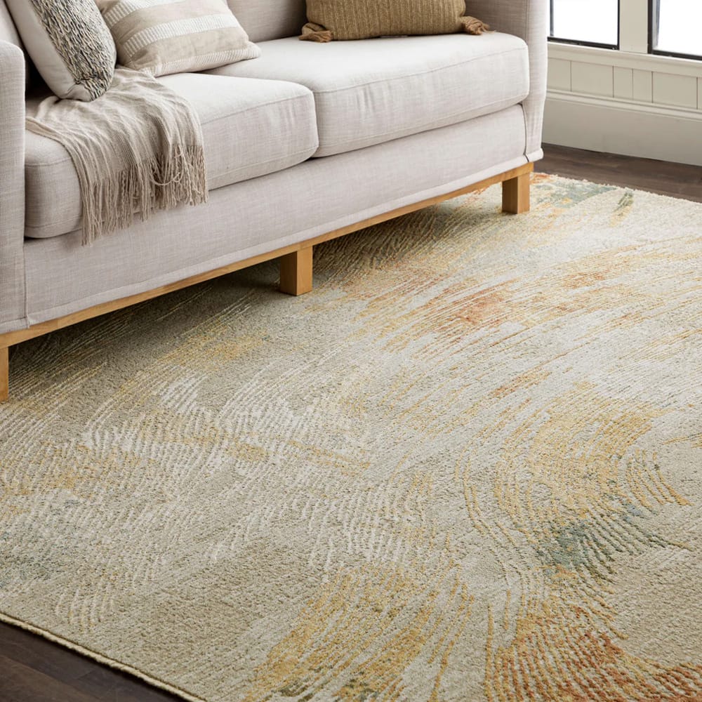 Karastan - Artifact Beige 2' 6" x 7' 6" Area Rug - R1157 245 030090 IR view 7