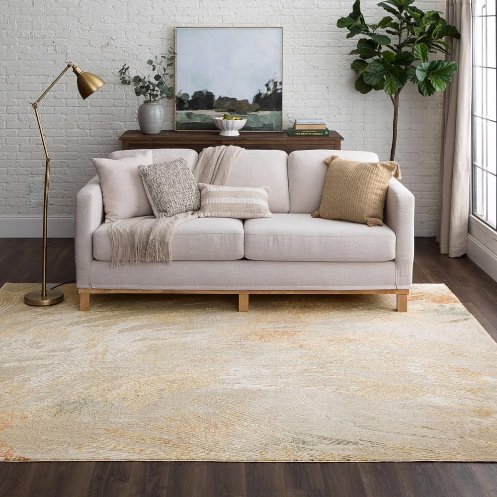 Karastan - Artifact Beige 6' 6" x 9' 10" Area Rug - R1157 245 078118 IP view 8