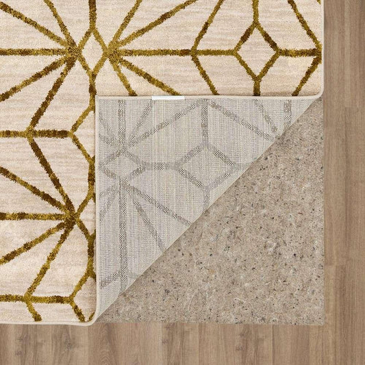 Karastan - Artisan by Scott Living Celeste Brushed Gold 5 3in x 7 10in Area Rug - 91680-10037-063094-SG veiw 2