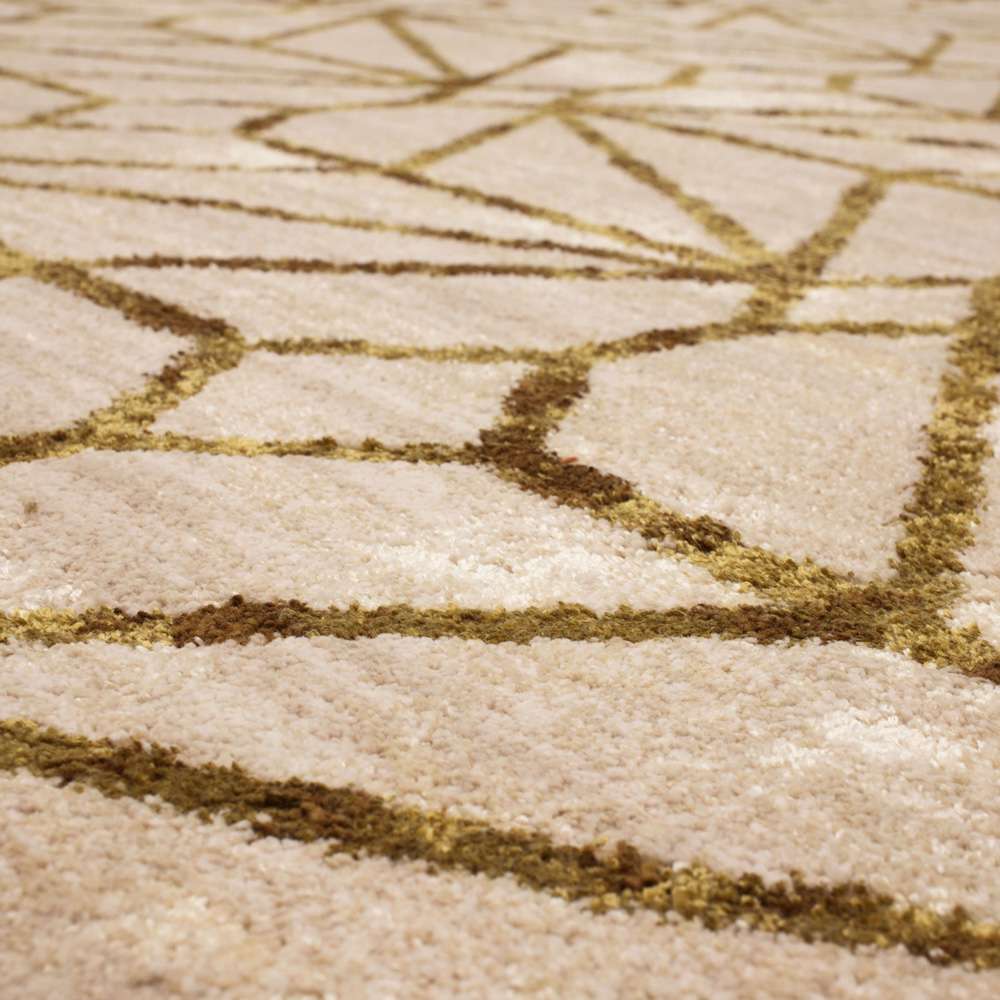 Karastan - Artisan by Scott Living Celeste Brushed Gold 5 3in x 7 10in Area Rug - 91680-10037-063094-SG veiw 5