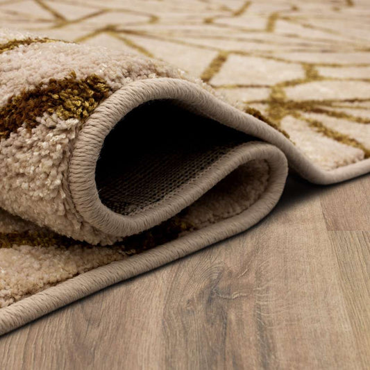 Karastan - Artisan by Scott Living Celeste Brushed Gold 8 x 11 Area Rug - 91680-10037-096132-SG veiw 2