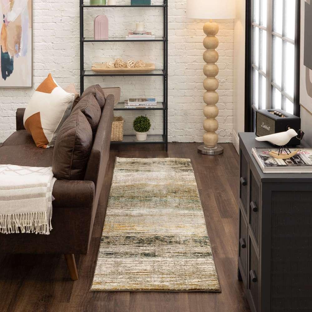 Karastan - Artisan by Scott Living Diffuse Bronze 2 4in x 7 10in Area Rug - 91815-60125-028094-SG veiw 5