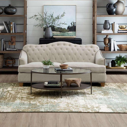Karastan - Artisan by Scott Living Frotage Willow Grey 8 x 11 Area Rug - 91816-90075-096132-SG veiw 5