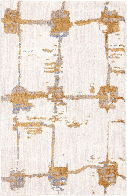 Karastan - Artisan by Scott Living Mirage Brushed Gold 2 x 3 Area Rug - 91678-10037-024036-SG veiw 1