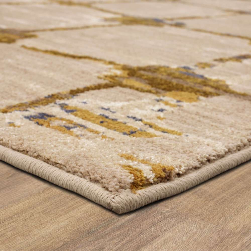 Karastan - Artisan by Scott Living Mirage Brushed Gold 2 x 3 Area Rug - 91678-10037-024036-SG veiw 4
