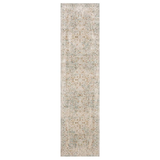 Karastan - Ashbourne Blue 2' 6" x 10' Area Rug - R1261 202 030120 IP view 1