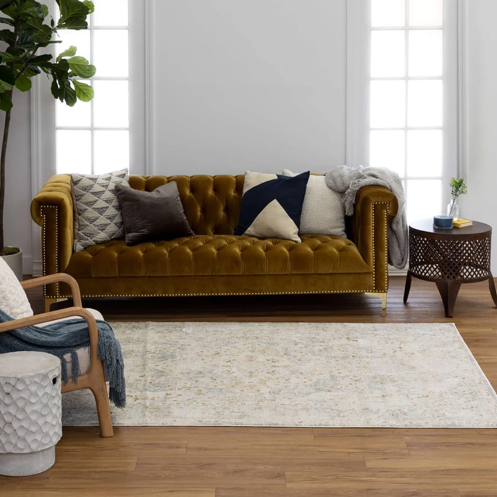 Karastan - Ashbourne Blue 2' 6" x 10' Area Rug - R1261 202 030120 IP view 9