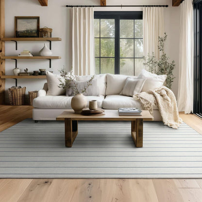Karastan - Bar Harbor Grey 9' x 12' Area Rug - R1471 131 108144 IR view 9