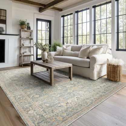 Karastan - Bedfordshire Beachglass 9' x 12' Area Rug - R1404 1028 108144 IR view 9