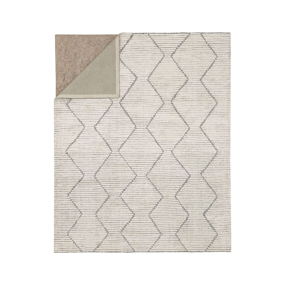 Karastan - Beni Black/white 9' x 12' Area Rug - R1104 3512 108144 DJ view 2