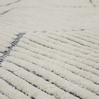 Karastan - Beni Black/white 9' x 12' Area Rug - R1104 3512 108144 DJ view 5