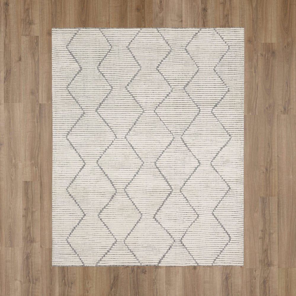 Karastan - Beni Black/white 9' x 12' Area Rug - R1104 3512 108144 DJ view 7