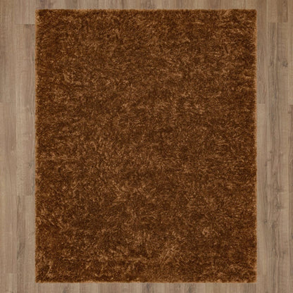 Karastan - Billow Shag Rust 7' 10" x 10' Area Rug - R1148 257 094120 IP view 7