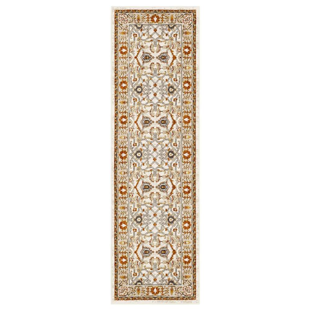 Karastan - Bobby Berk (Series 1) Khamal Alabaster 2 4in x 7 10in Area Rug - 92431-70044-028094-IB veiw 1