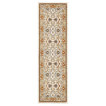 Karastan - Bobby Berk (Series 1) Khamal Alabaster 2 4in x 7 10in Area Rug - 92431-70044-028094-IB veiw 1