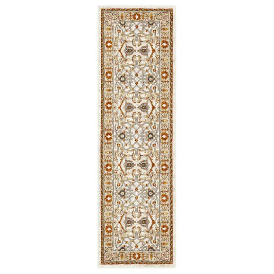 Karastan - Bobby Berk (Series 1) Khamal Alabaster 2 4in x 7 10in Area Rug - 92431-70044-028094-IB veiw 1