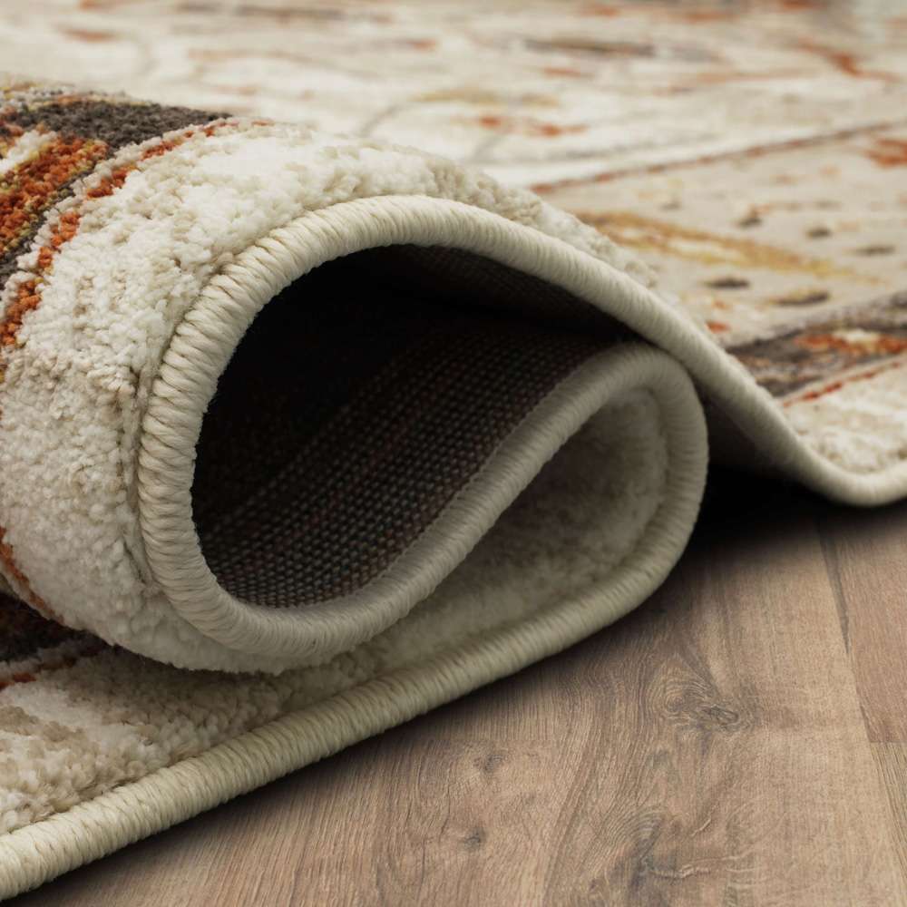 Karastan - Bobby Berk (Series 1) Khamal Alabaster 2 4in x 7 10in Area Rug - 92431-70044-028094-IB veiw 3
