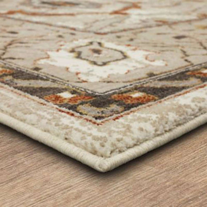 Karastan - Bobby Berk (Series 1) Khamal Alabaster 2 4in x 7 10in Area Rug - 92431-70044-028094-IB veiw 4