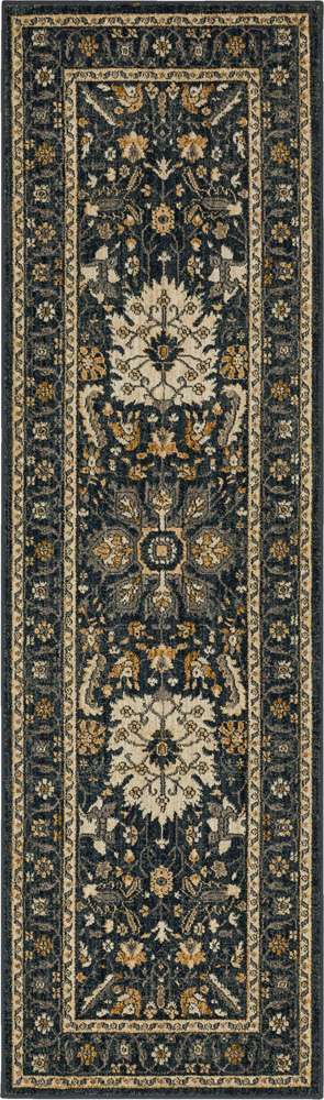 Karastan - Bobby Berk (Series 3) Amara Denim 2 4in x 7 10in Area Rug - 92433-50128-028094-IB veiw 1