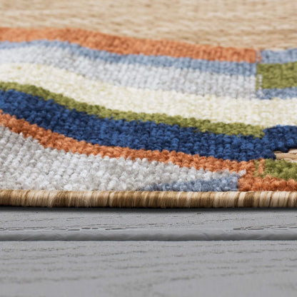 Karastan - Boca Grande Multi 9' x 12' Area Rug - R1264 416 108144 IO view 6