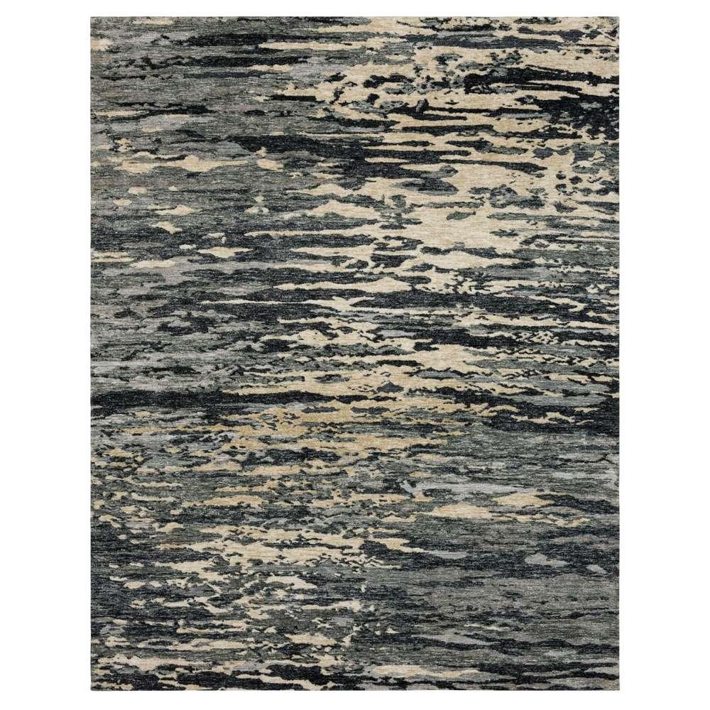 Karastan - Bowen By Drew & Jonathan Home Huron Charcoal 9 6in x 12 11in Area Rug - R1143-248-114155-DJ veiw 1