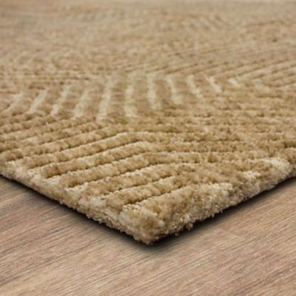 Karastan - Bowen By Drew & Jonathan Home Lost City Khaki 9 6in x 12 11in Area Rug - R1145-635-114155-DJ veiw 4