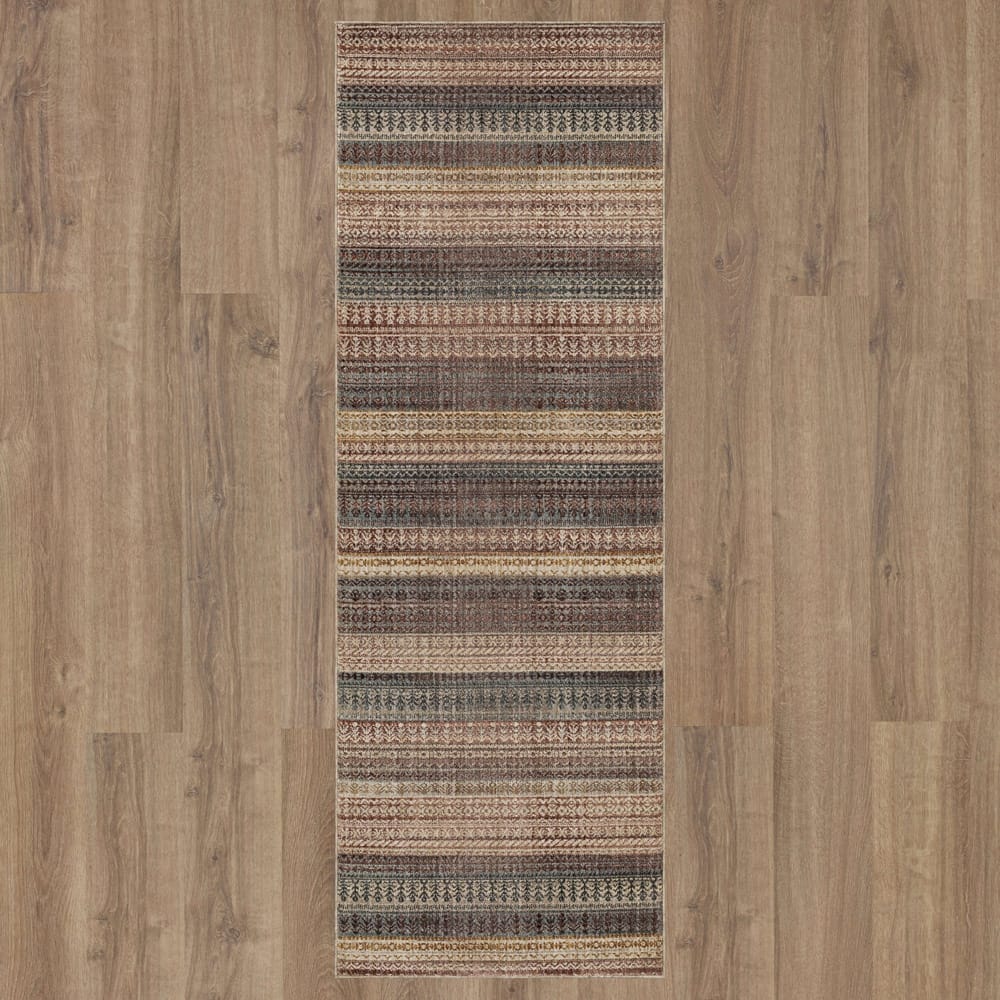 Karastan - Caprice Grey 2' 7" x 7' 3" Area Rug - R1065 131 031087 IP view 7