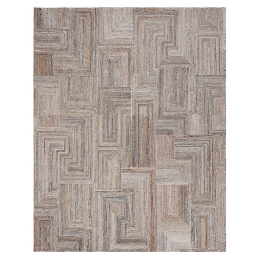 Karastan - Cloverdale Beige Steel 5' 3" x 7' 10" Area Rug - R1416 1041 063094 IR view 1