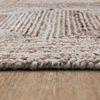 Karastan - Cloverdale Beige Steel 5' 3" x 7' 10" Area Rug - R1416 1041 063094 IR view 5