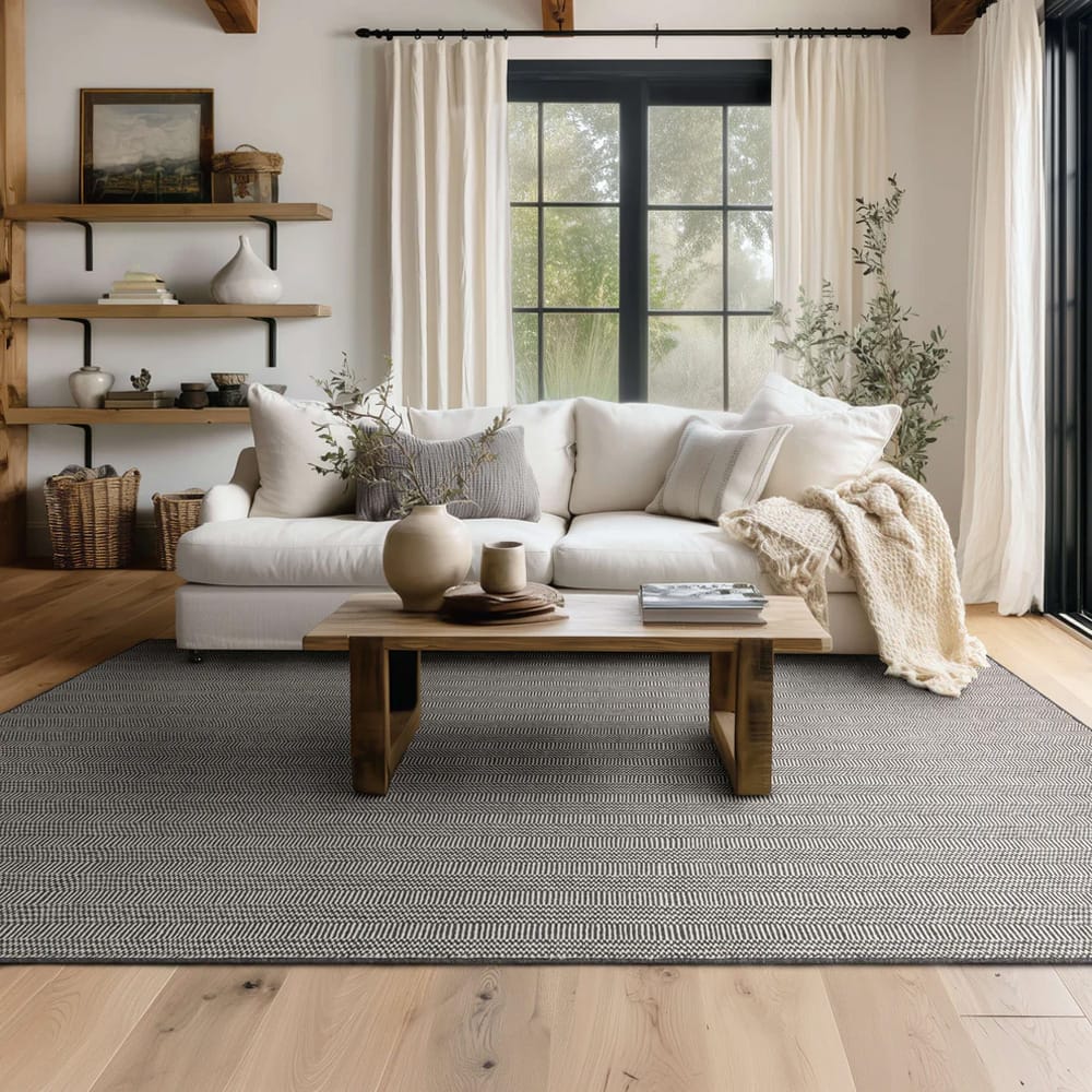 Karastan - Collinsworth Charcoal 10' x 14' Area Rug - R1468 248 120168 IR view 9