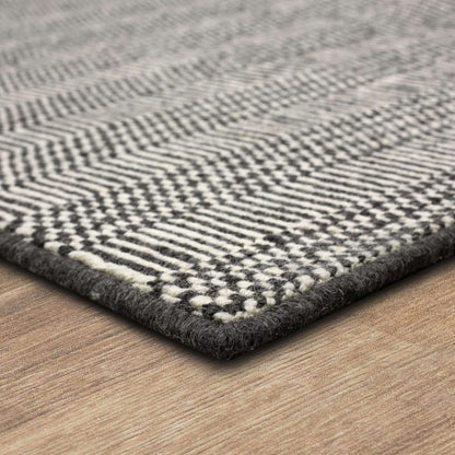 Karastan - Collinsworth Charcoal 6' x 9' Area Rug - R1468 248 072108 IR view 3
