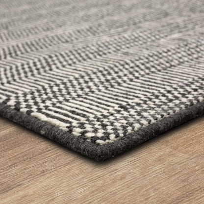 Karastan - Collinsworth Charcoal 8' x 10' Area Rug - R1468 248 096120 IR view 4