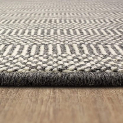 Karastan - Collinsworth Grey 1' 6" x 1' 6" Area Rug - R1468 131 018018 IR view 5