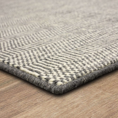 Karastan - Collinsworth Grey 10' x 14' Area Rug - R1468 131 120168 IR view 3