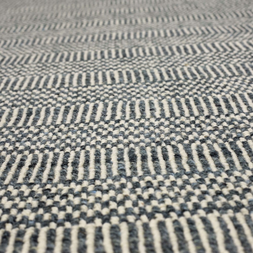 Karastan - Collinsworth Navy 1' 6" x 1' 6" Area Rug - R1468 121 018018 IR view 5