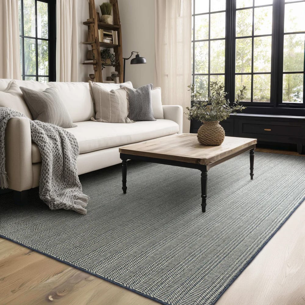 Karastan - Collinsworth Navy 8' x 10' Area Rug - R1468 121 096120 IR view 8
