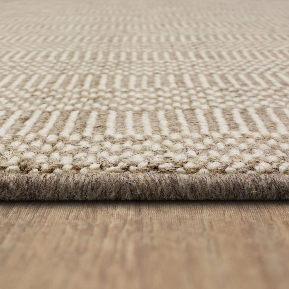 Karastan - Collinsworth Taupe 1' 6" x 1' 6" Area Rug - R1468 176 018018 IR view 6